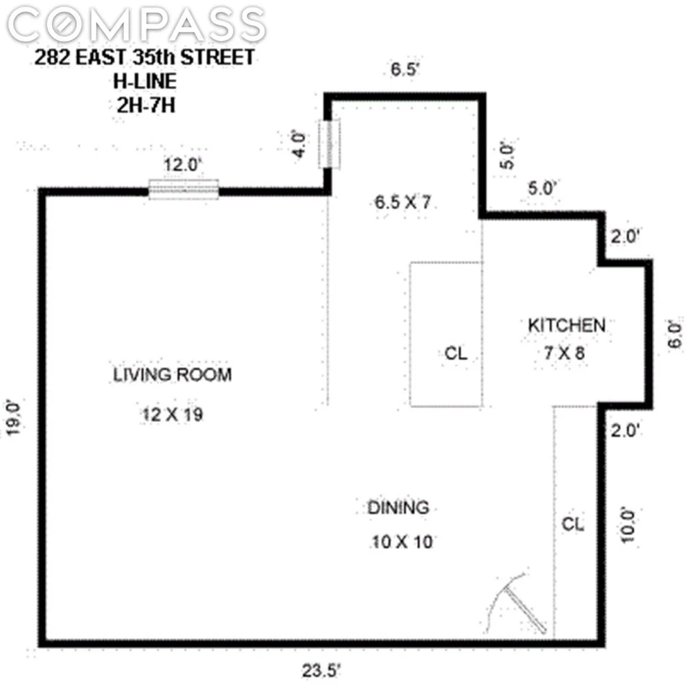 Unit for sale at 282 E 35th Street, Brooklyn, NY 11203