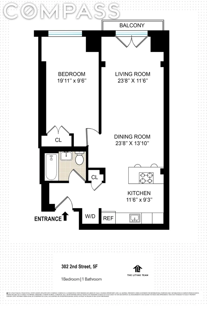 Unit for sale at 302 2nd Street, Brooklyn, NY 11215