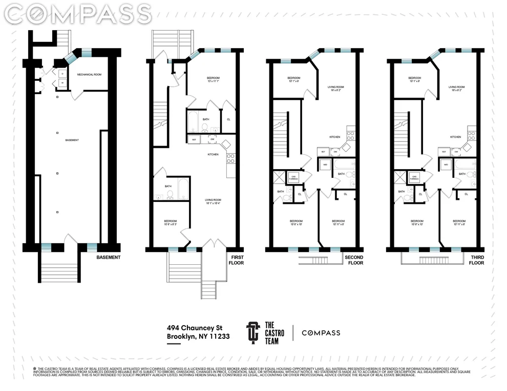 Unit for sale at 494 Chauncey Street, Brooklyn, NY 11233