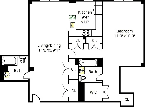 Unit for sale at 101 LAFAYETTE Avenue, Brooklyn, NY 11217