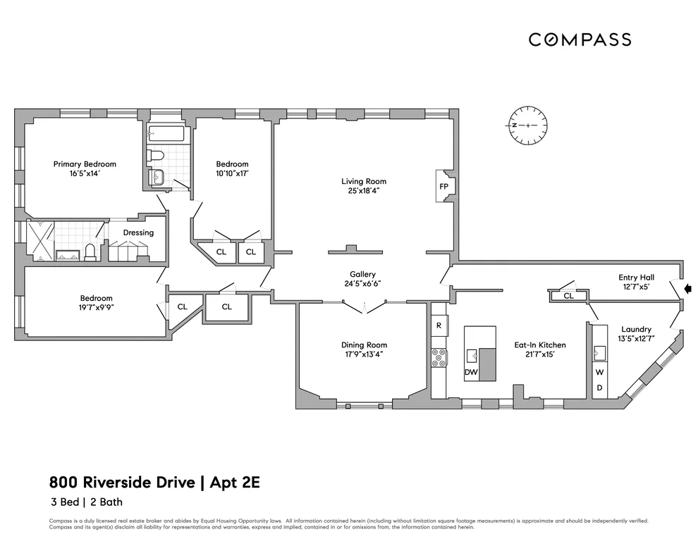 Unit for sale at 800 Riverside Drive, Manhattan, NY 10032