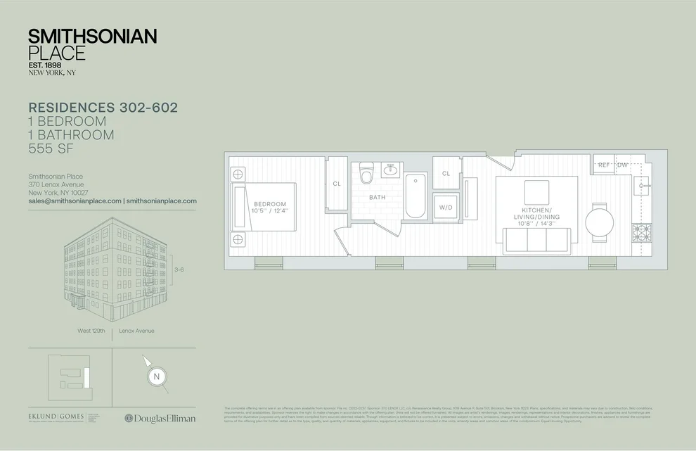Unit for sale at 370 LENOX Avenue, Manhattan, NY 10027