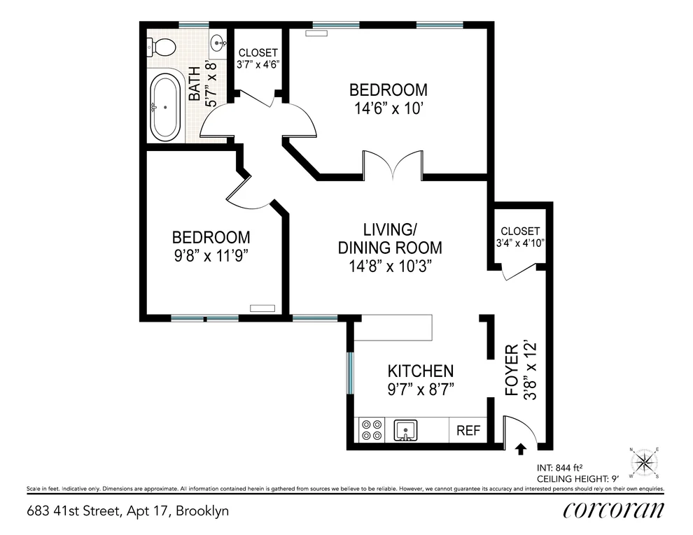 Unit for sale at 683 41ST Street, Brooklyn, NY 11232