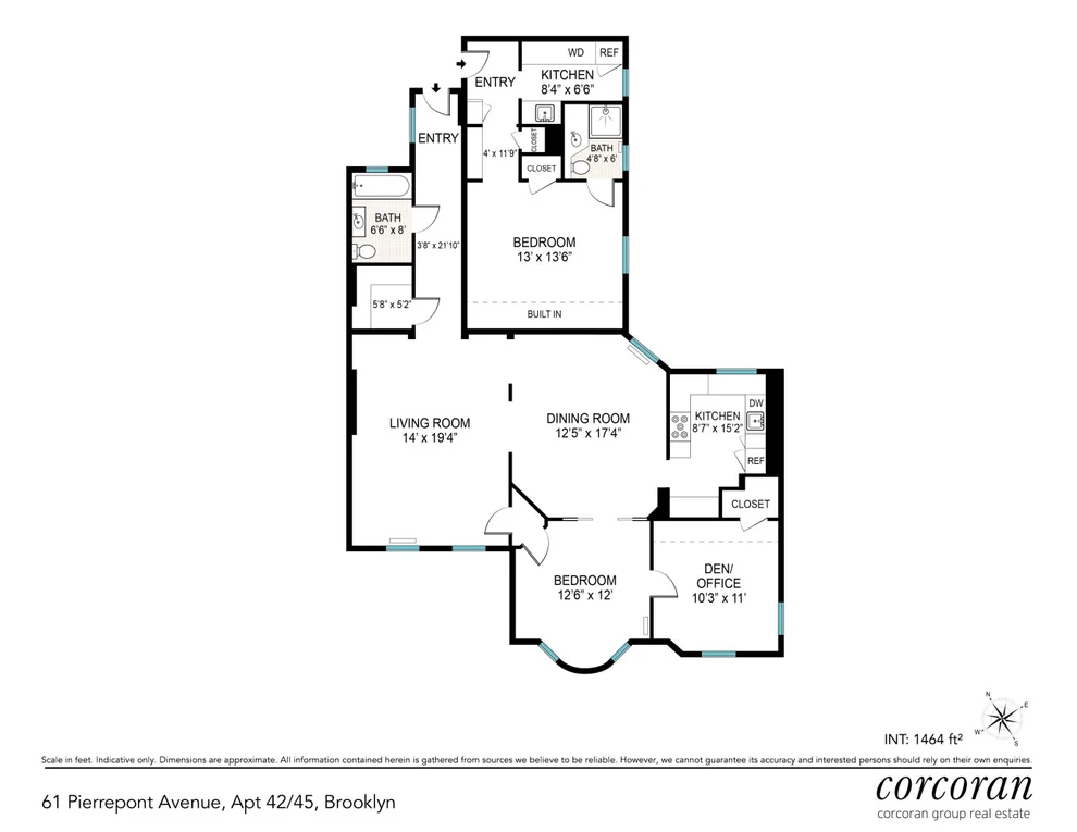 Unit for sale at 61 PIERREPONT Street, Brooklyn, NY 11201
