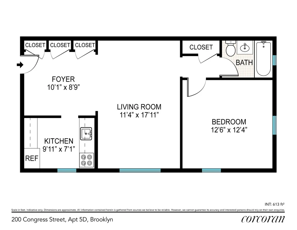 Unit for sale at 200 CONGRESS Street, Brooklyn, NY 11201