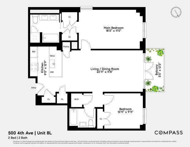 Unit for sale at 500 4th Avenue, Brooklyn, NY 11215