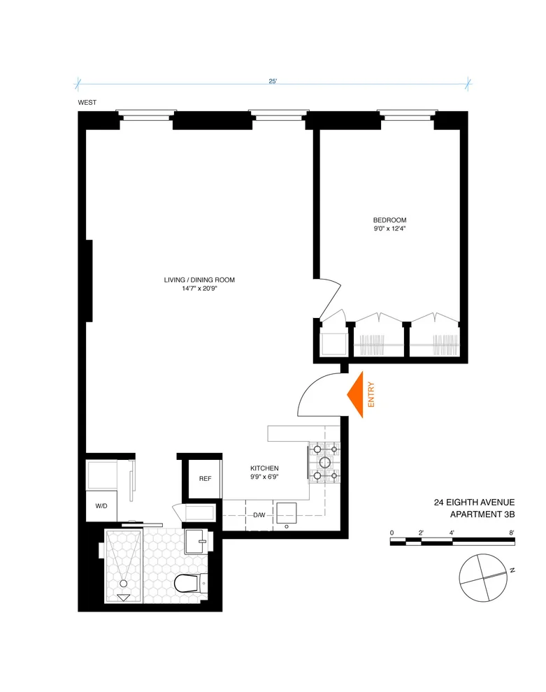 Unit for sale at 24 8th Avenue, Brooklyn, NY 11217
