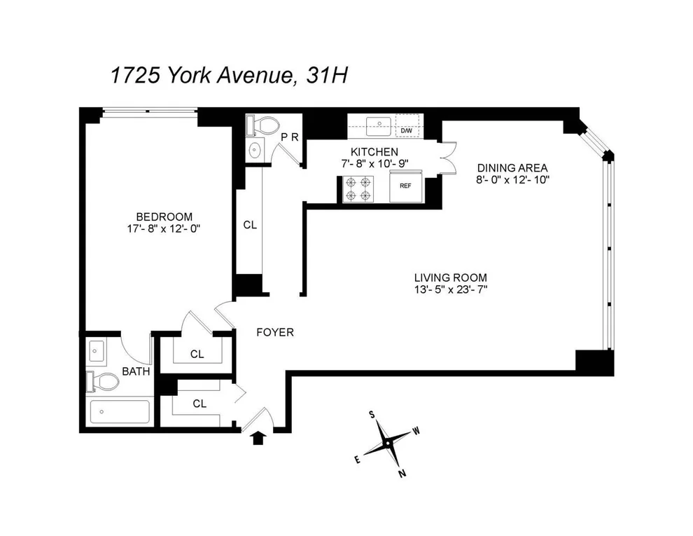 Unit for sale at 1725 YORK Avenue, Manhattan, NY 10128