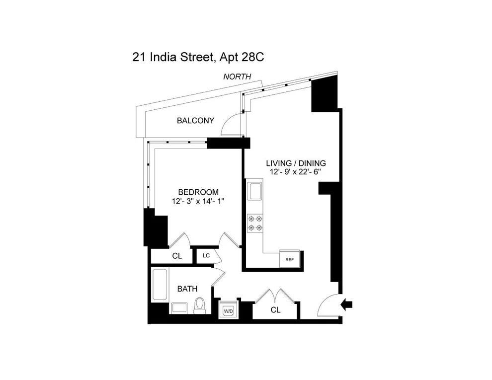 Unit for sale at 21 India Street, Brooklyn, NY 11222