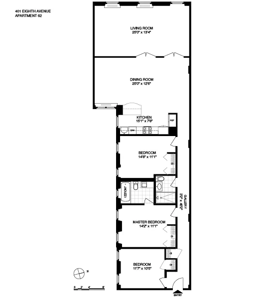 Unit for sale at 401 8th Avenue, Brooklyn, NY 11215