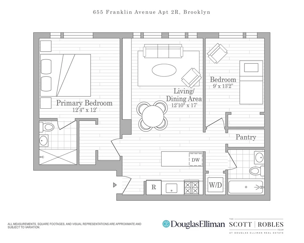 Unit for sale at 655 FRANKLIN Avenue, Brooklyn, NY 11238