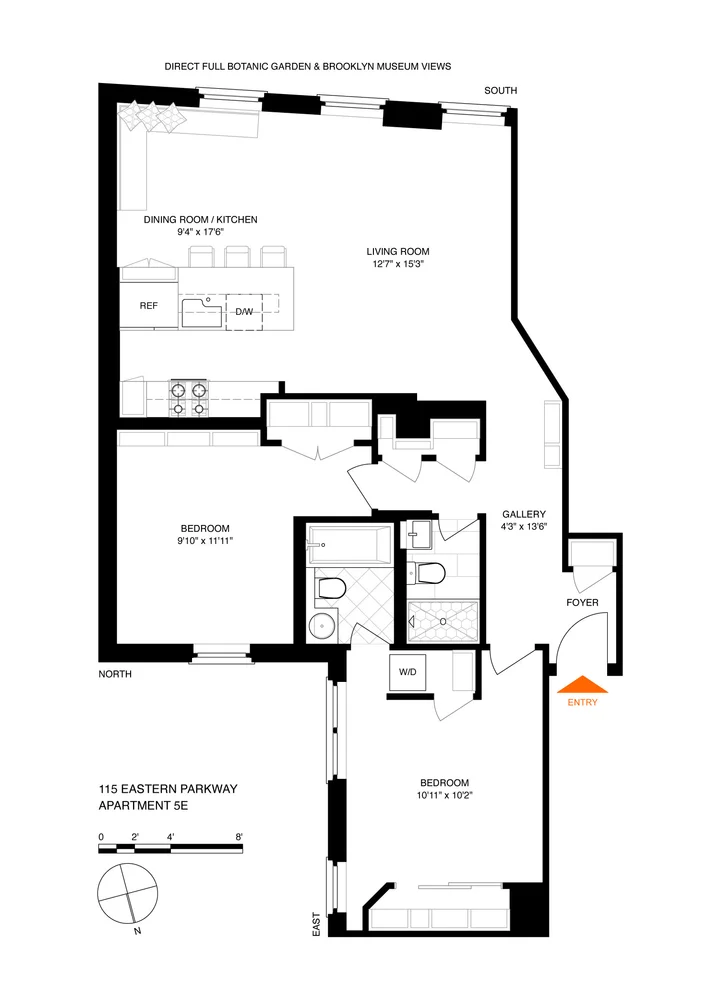 Unit for sale at 115 EASTERN Parkway, Brooklyn, NY 11238