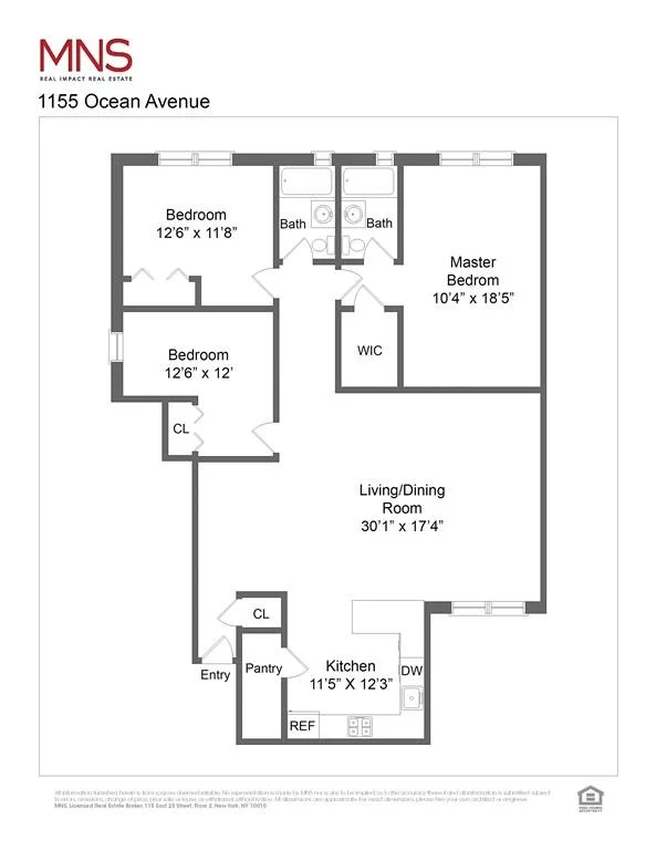 Unit for sale at 1155 Ocean Avenue, Brooklyn, NY 11230