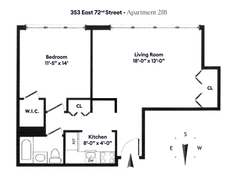 Unit for sale at 353 E 72ND Street, Manhattan, NY 10021