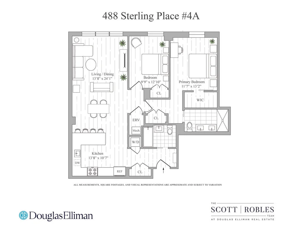 Unit for sale at 488 STERLING Place, Brooklyn, NY 11238