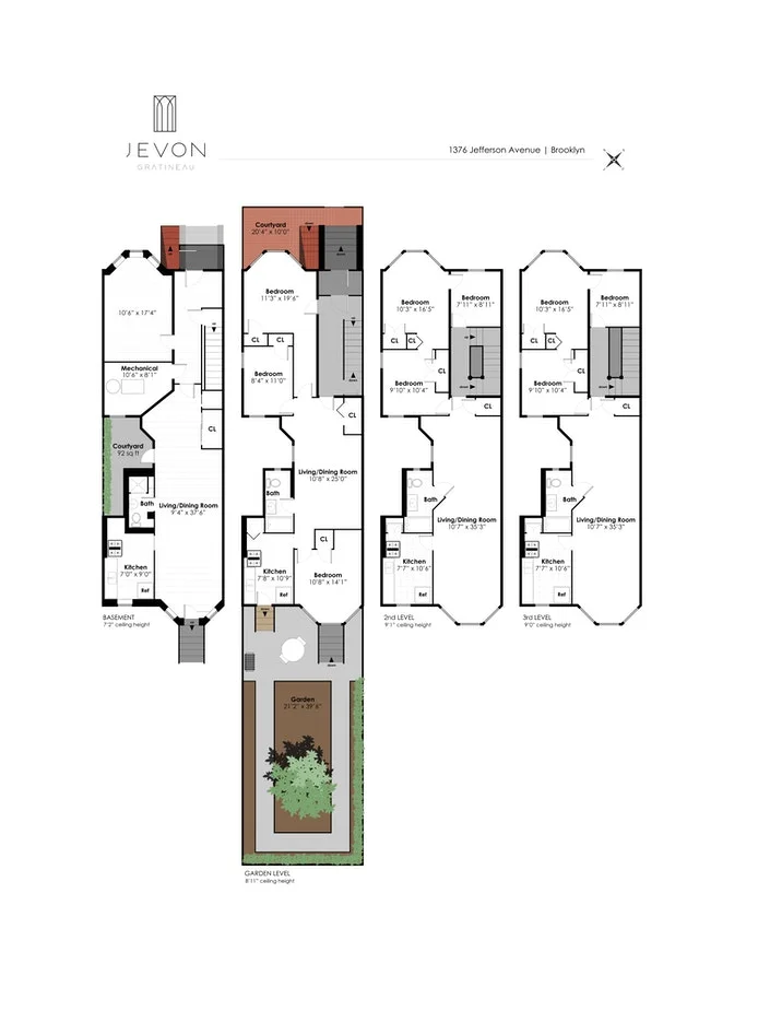 Unit for sale at 1376 JEFFERSON Avenue, Brooklyn, NY 11237