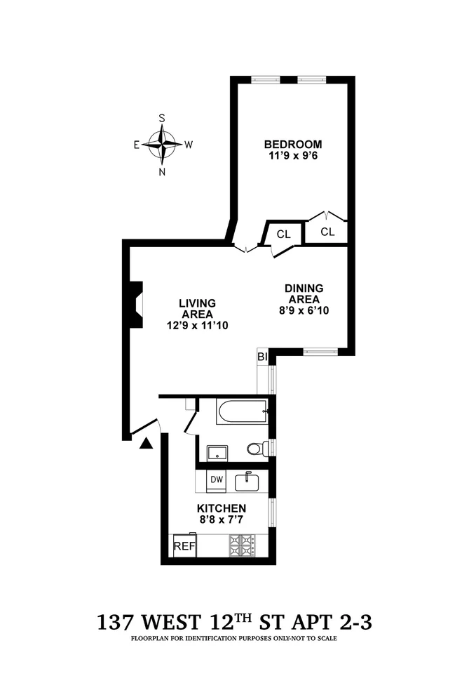 Unit for sale at 137 W 12th Street, Manhattan, NY 10011