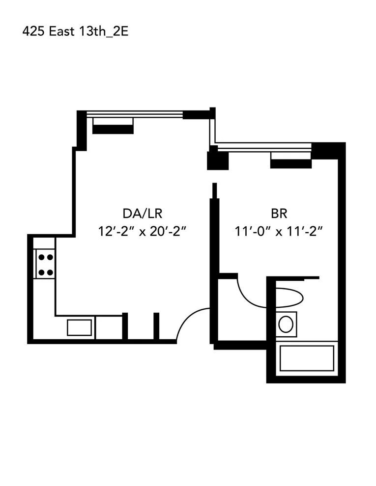 Unit for sale at 425 E 13th Street, Manhattan, NY 10009