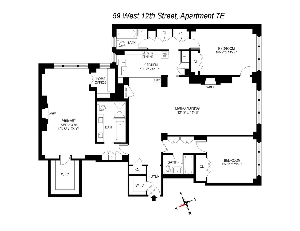 Unit for sale at 59 W 12TH Street, Manhattan, NY 10011