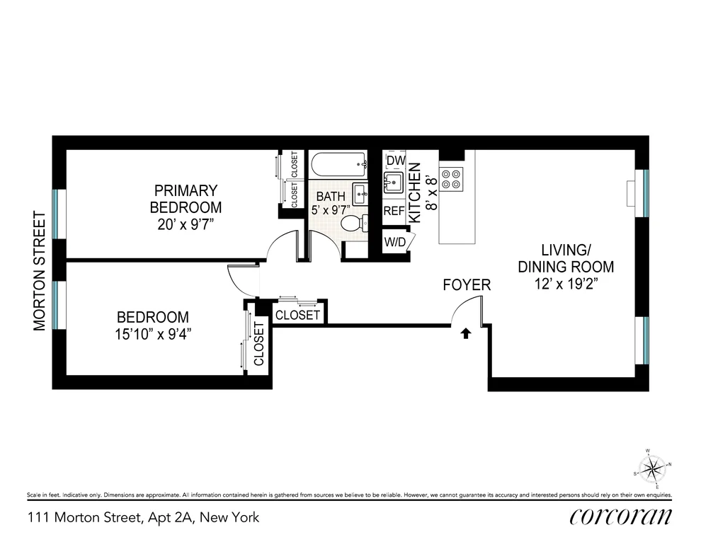 Unit for sale at 111 MORTON Street, Manhattan, NY 10014