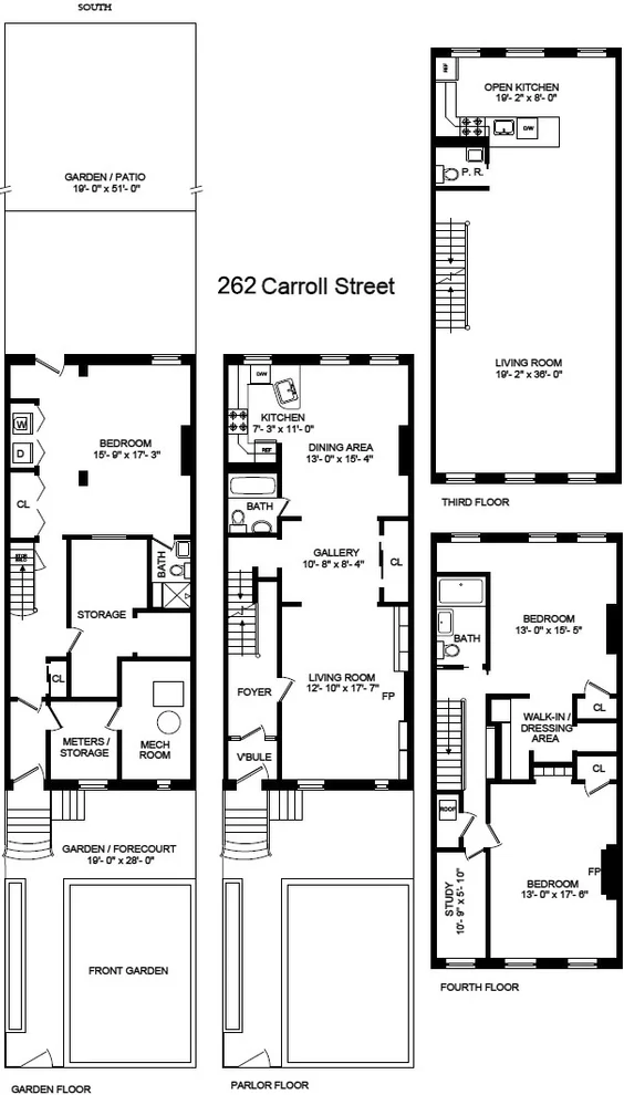 Unit for sale at 262 CARROLL Street, Brooklyn, NY 11218