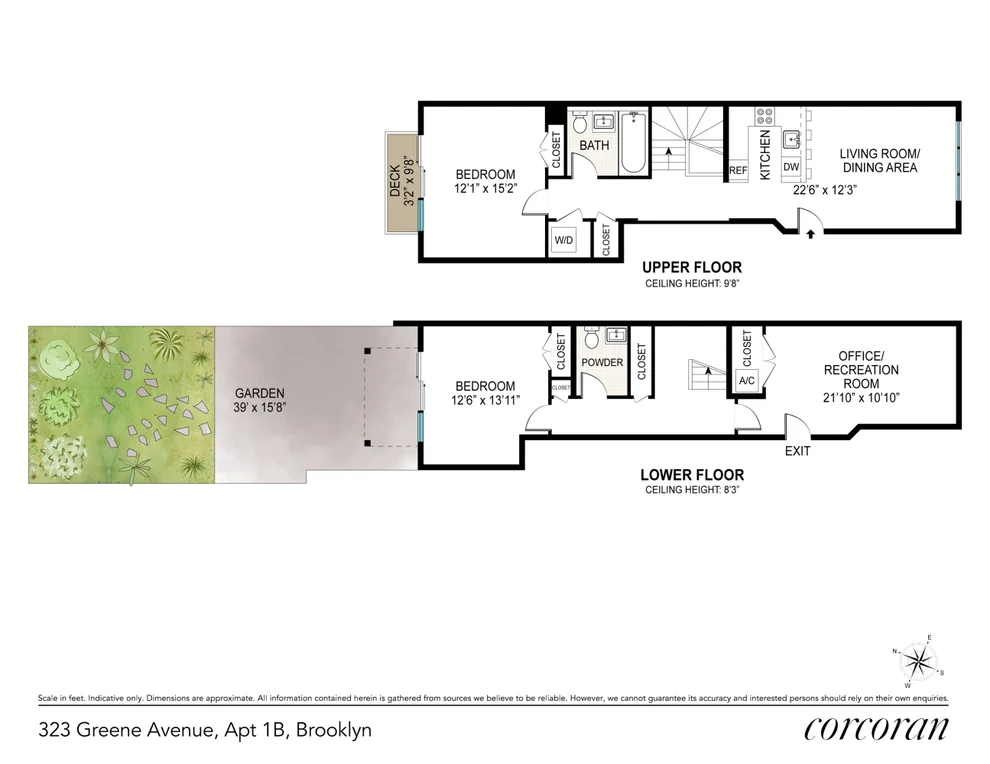 Unit for sale at 323 GREENE Avenue, Brooklyn, NY 11238