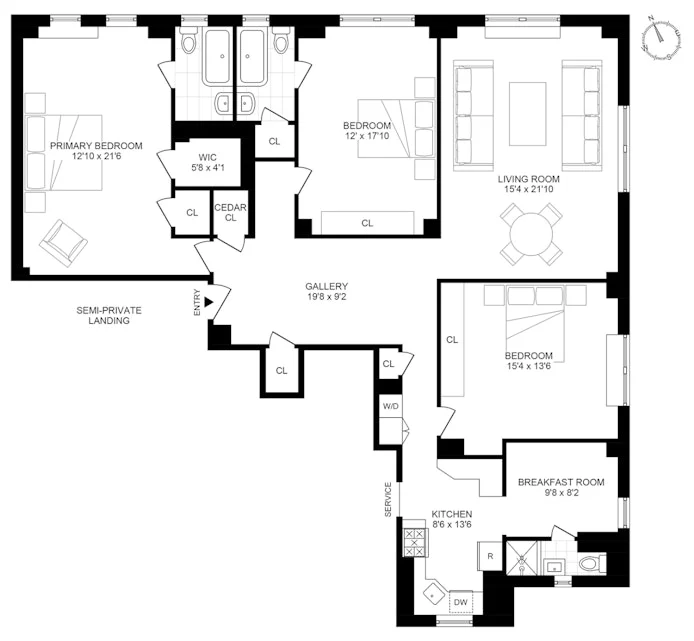 Unit for sale at 37 RIVERSIDE Drive, Manhattan, NY 10023