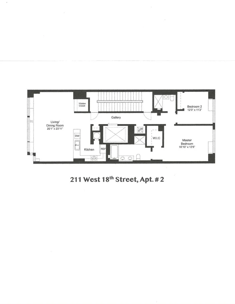 Unit for sale at 211 W 18th Street, Manhattan, NY 10011