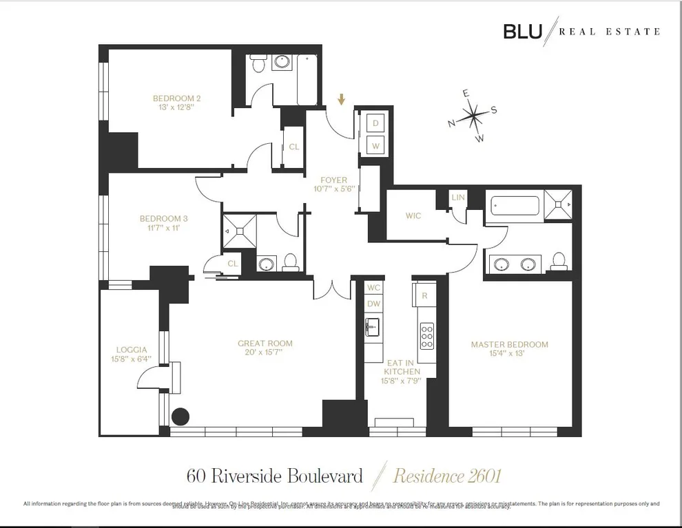 Unit for sale at 60 Riverside Boulevard, Manhattan, NY 10069