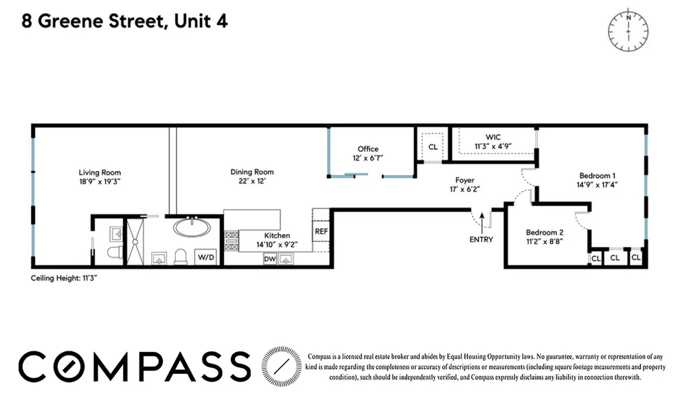 Unit for sale at 8 Greene Street, Manhattan, NY 10013
