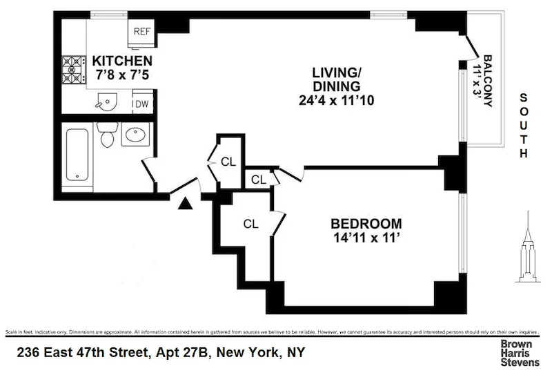 Unit for sale at 236 E 47TH Street, Manhattan, NY 10017