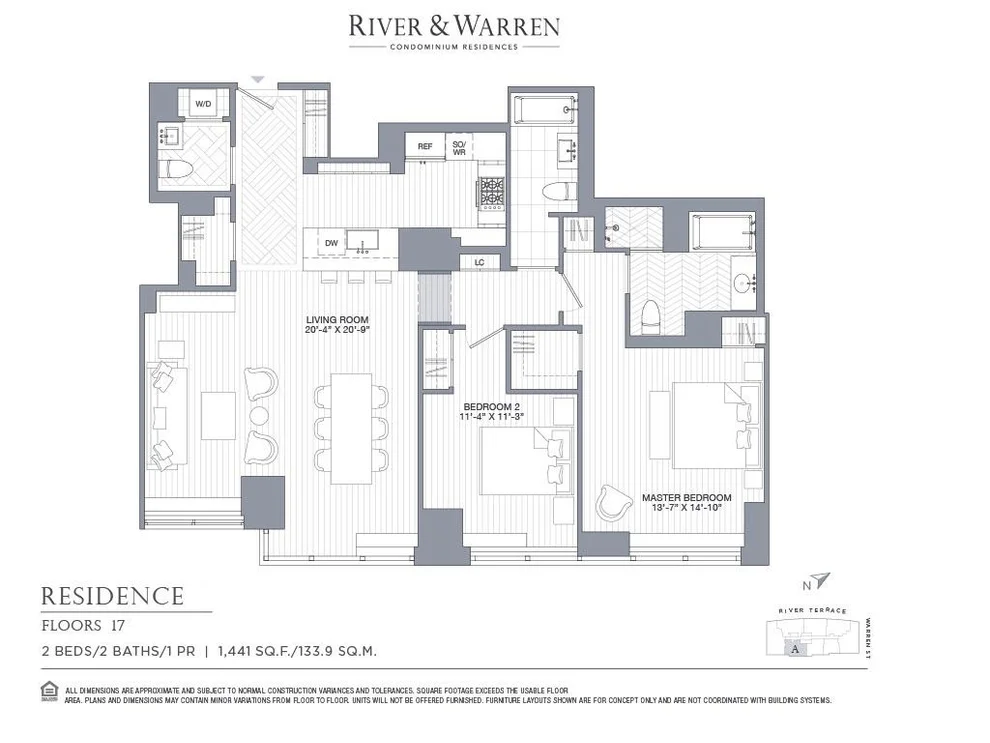 Unit for sale at 212 Warren Street, Manhattan, NY 10282