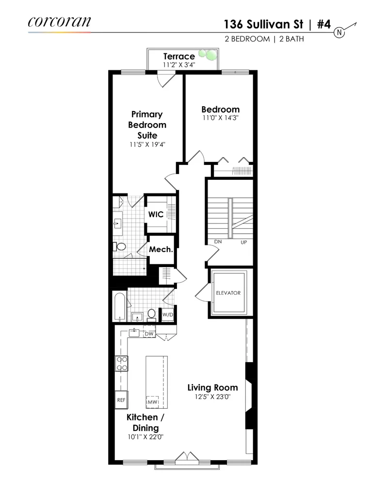Unit for sale at 136 SULLIVAN Street, Manhattan, NY 10012