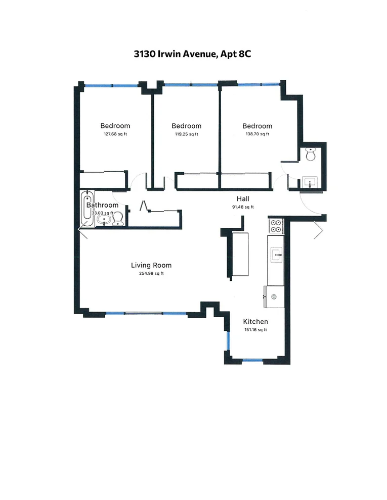 Unit for sale at 3130 IRWIN Avenue, Bronx, NY 10463