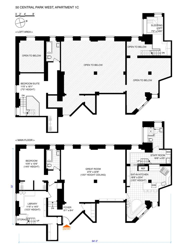 Unit for sale at 50 CENTRAL Park W, Manhattan, NY 10023