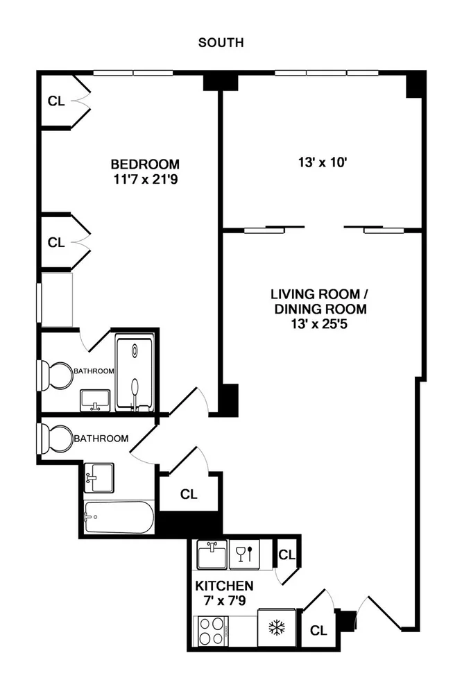 Unit for sale at 345 W 58th Street, Manhattan, NY 10019