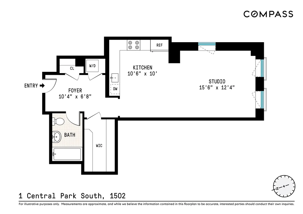 Unit for sale at 1 Central Park S, Manhattan, NY 10019