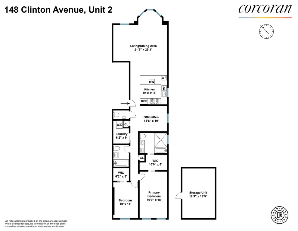 Unit for sale at 148 CLINTON Avenue, Brooklyn, NY 11205