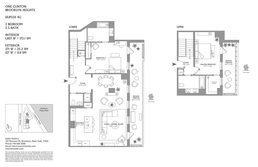 Unit for sale at 1 CLINTON Street, Brooklyn, NY 11201