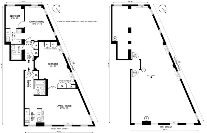 Unit for sale at 350 W 14TH Street, Manhattan, NY 10014