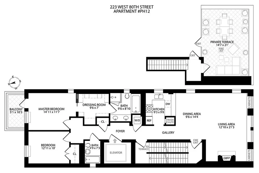 Unit for sale at 223 W 80th Street, Manhattan, NY 10024