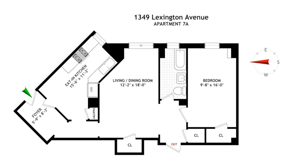 Unit for sale at 1349 LEXINGTON Avenue, Manhattan, NY 10128