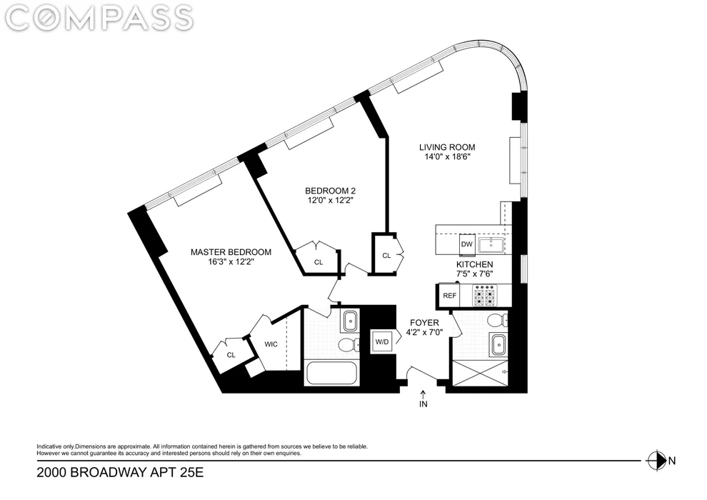 Unit for sale at 2000 Broadway, Manhattan, NY 10023