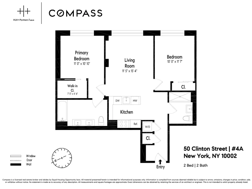 Unit for sale at 50 Clinton Street, Manhattan, NY 10002