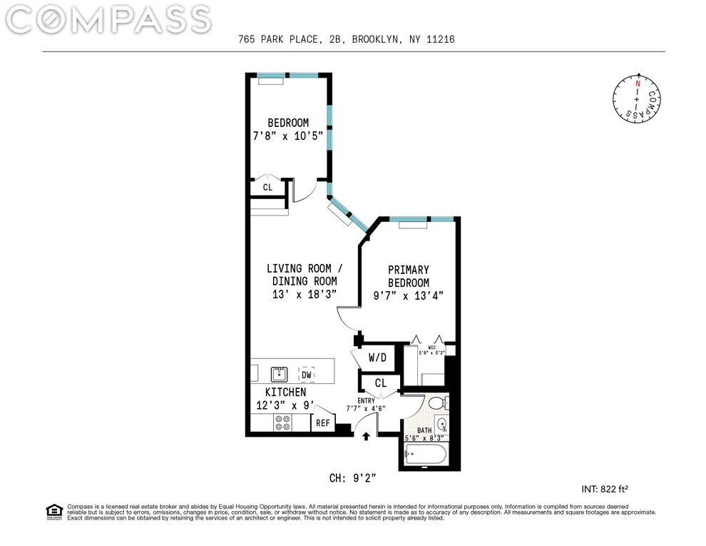Unit for sale at 765 Park Place, Brooklyn, NY 11216