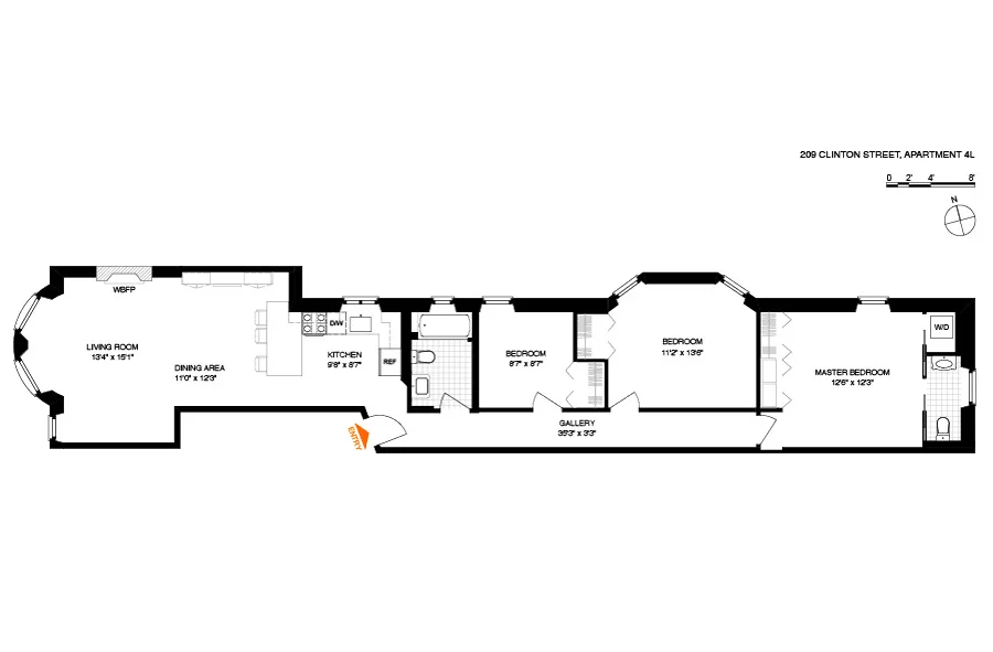 Unit for sale at 209 CLINTON Street, Brooklyn, NY 11201