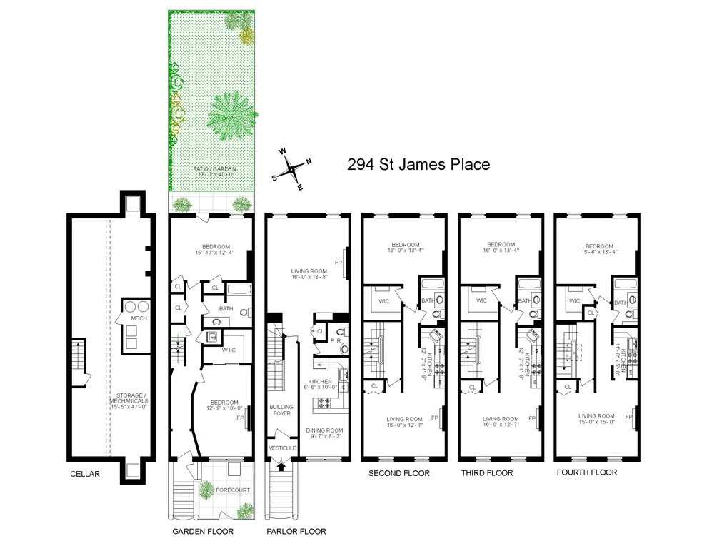 Unit for sale at 294 St James Place, Brooklyn, NY 11238
