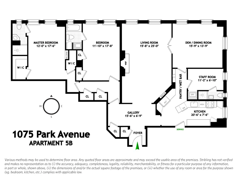 Unit for sale at 1075 PARK Avenue, Manhattan, NY 10128