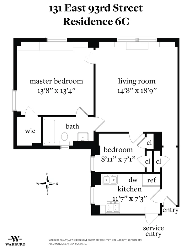 Unit for sale at 131 E 93RD Street, Manhattan, NY 10128