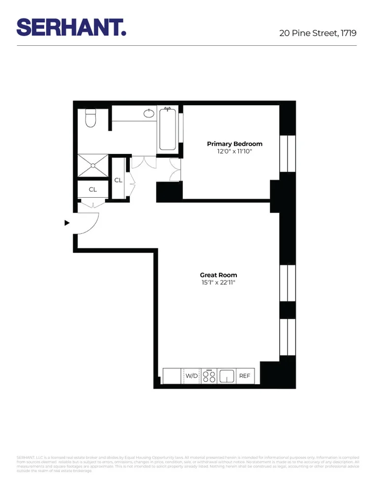Unit for sale at 20 PINE Street, Manhattan, NY 10005